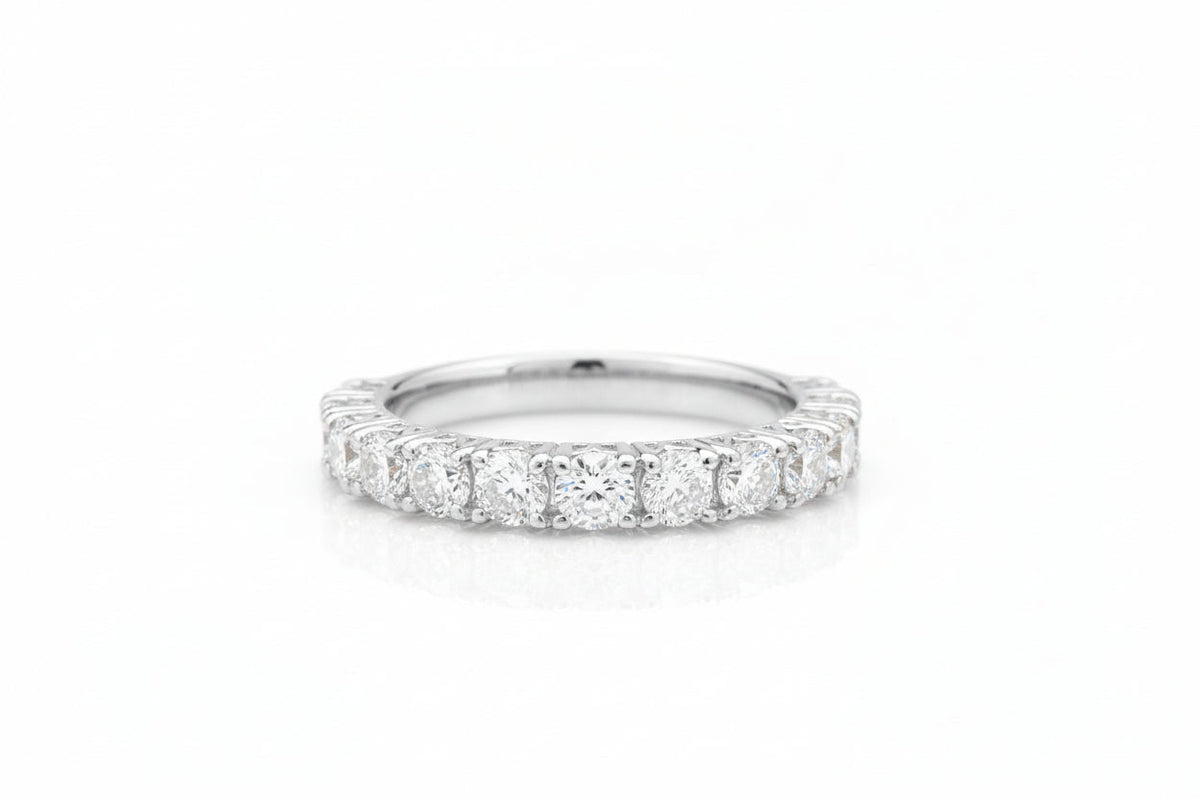 Impimo 1.3 CT Lab-Grown Diamond Round Cut Ring