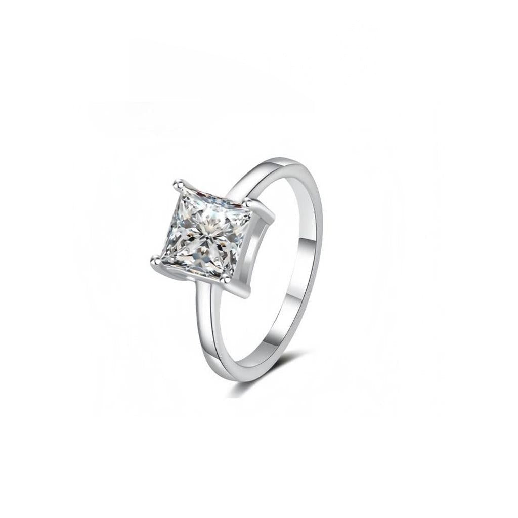 Impimo 1/2 CT Moissanite Multiple Shape Ring