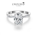 Impimo 2 CT Moissanite Multiple Shape Ring
