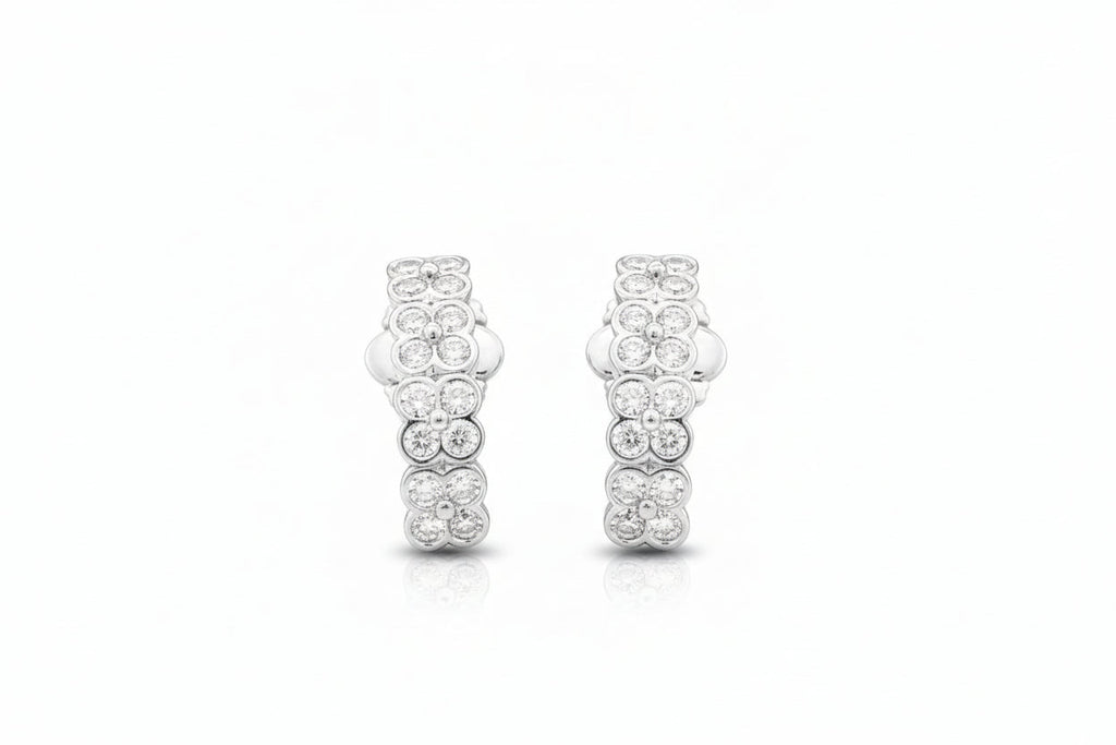 Impimo Lab-Grown Diamond Round Cut Earrings