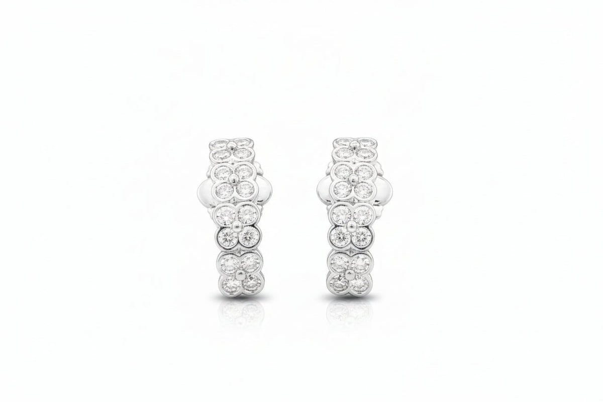 Impimo Lab-Grown Diamond Round Cut Earrings