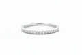 Impimo 0.25 CT Moissanite Round Cut Ring
