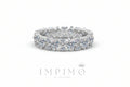 Impimo 1.6 CT Moissanite Round Cut Ring