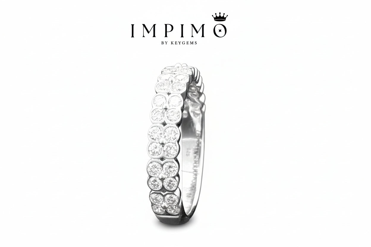 Impimo Lab-Grown Diamond Round Cut Earrings