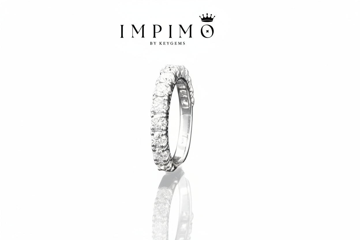 Impimo 1.3 CT Lab-Grown Diamond Round Cut Ring
