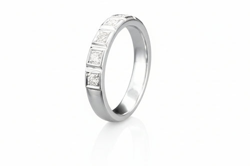 Impimo 0.4 CT Lab-Grown Diamond Round Cut Ring