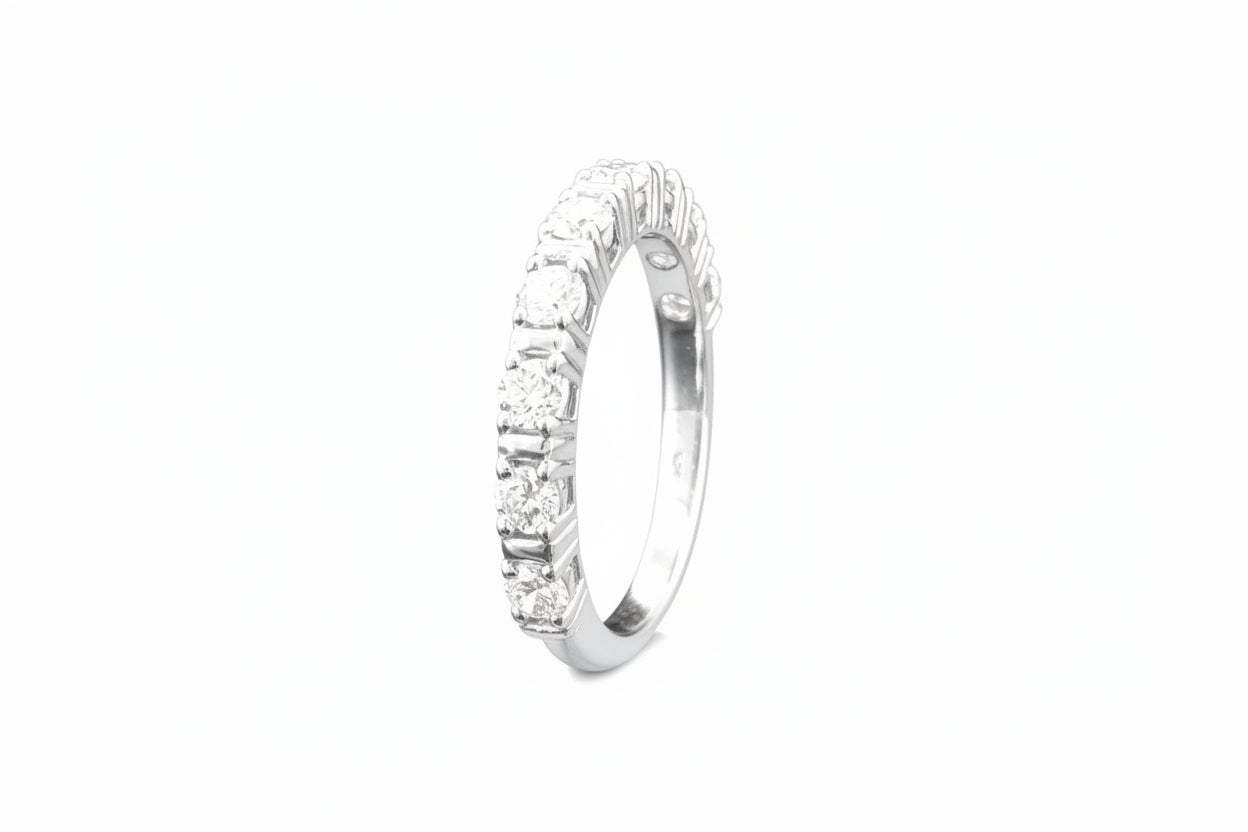 Impimo 0.9 CT Lab-Grown Diamond Round Cut Ring