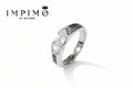 Impimo 1 CT Moissanite Marquise Cut Ring