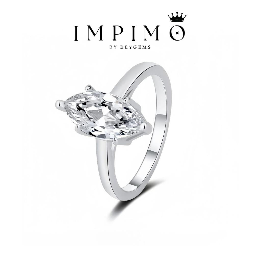 Impimo 1/2 CT Lab-Grown Diamond Round Multi Shapes Ring