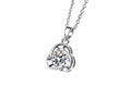 Impimo 1 CT Moissanite Round Cut Pendant