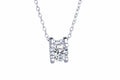 Impimo 1/2/3 CT Moissanite Round Cut Pendant