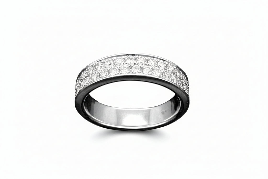 Impimo 0.9 CT Lab-Grown Diamond Round Cut Ring