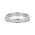 Impimo 2.3 CT Moissanite Princess Cut Ring