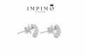 Impimo 1.1 CT (Pair) Lab-Grown Diamond Round Cut Earrings