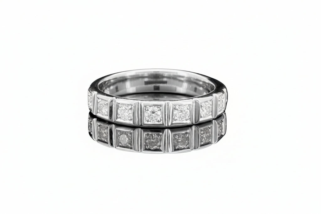 Impimo 0.4 CT Lab-Grown Diamond Round Cut Ring