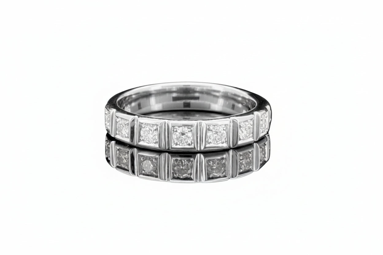 Impimo 0.4 CT Lab-Grown Diamond Round Cut Ring