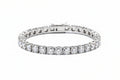 Impimo Moissanite 14 CTW Round Cut Tennis Bracelet
