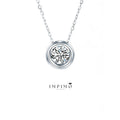 Impimo 1/2 CT Moissanite Round Cut Pendant