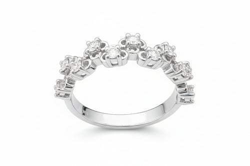Impimo 0.5 CT Lab-Grown Diamond Round Cut Ring